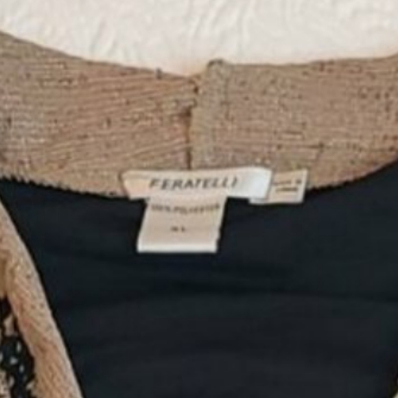 Feratelli long open lace drape cardigan XL - Picture 10 of 10